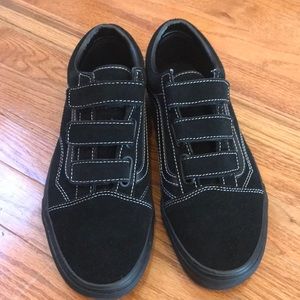 Vans Old Skool V Black Velcro Sneakers